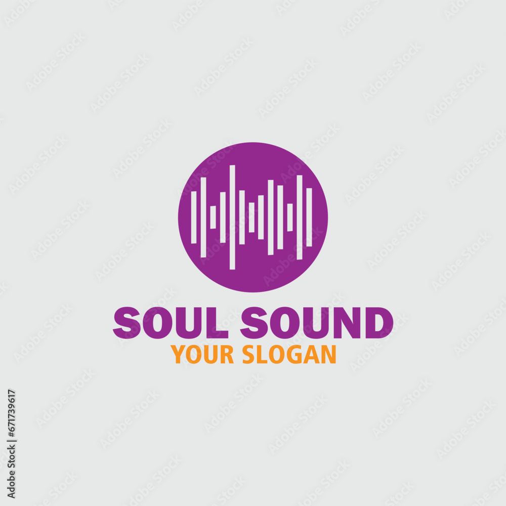 soul sound waves logo design vector format soul sound waves logo design vector format