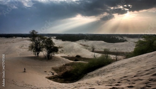 Bad Weather in the desert