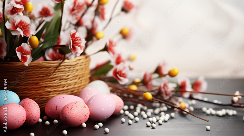 Osterdeko, Zweig, Frühling, Ostereier, Ostern, hochwertig Osterdeko, Zweig, Frühling, Ostereier, Ostern, hochwertig