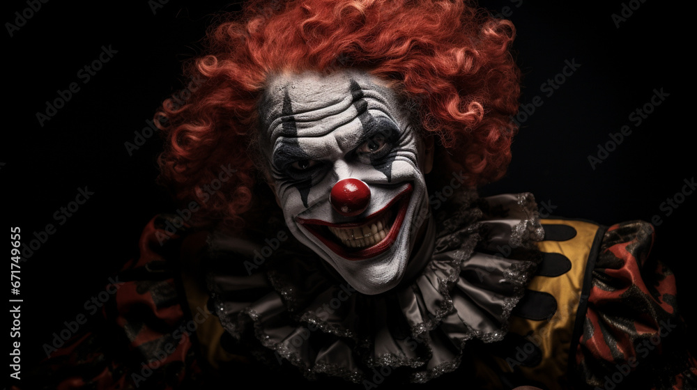 Portrait of the Halloween Clown
Portrait of the Halloween Clown