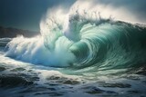 powerful ocean surge. Generative AI