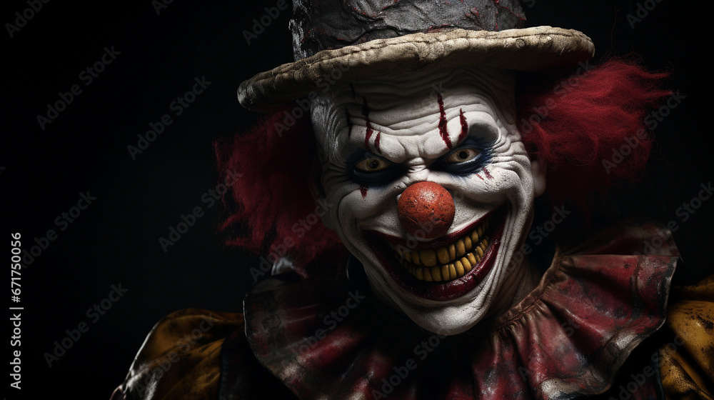 Portrait of the Halloween Clown
Portrait of the Halloween Clown
