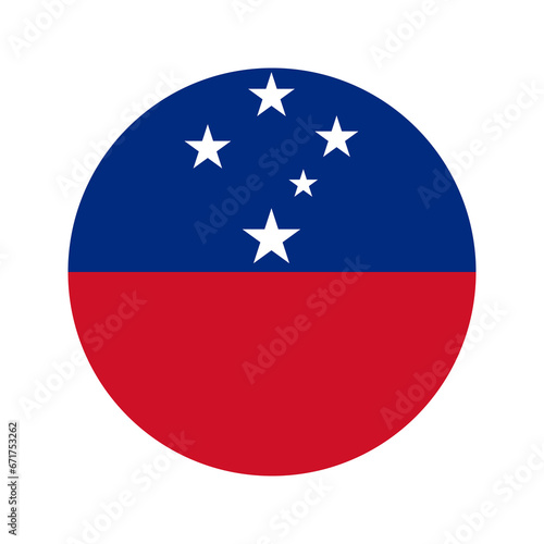 Free Download Samoa flag simple illustration for independence day or election - GFXLoad