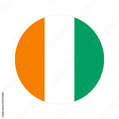 Free Download Cote d'Ivoire flag simple illustration for independence day or election - GFXLoad