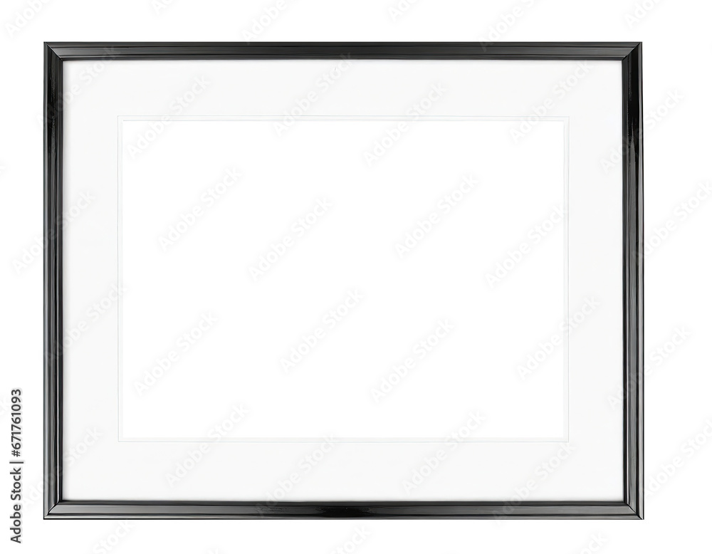 White realistic square empty picture frame on transparent background. Blank white picture frame mockup template isolated on empty background. White realistic square empty picture frame on transparent background. Blank white picture frame mockup template isolated on empty background.