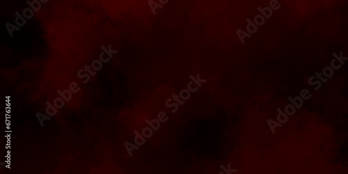 Dark paper background illustration with soft red vintage or antique distressed texture on borders in dark crimson red or beige color, elegant solid plain white background with faint marbled sponge.