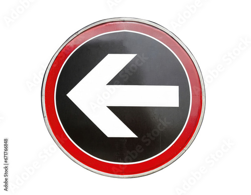 Free Download Traffic sign show the turn left - GFXLoad