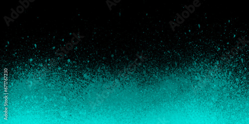 Light Blue, neon blue vector background with bubbles blue paint splash or blotch background with fringe grunge wash and bloom design on dark background photo