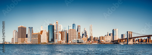 the skyline of lower manhattan, new york © frank peters