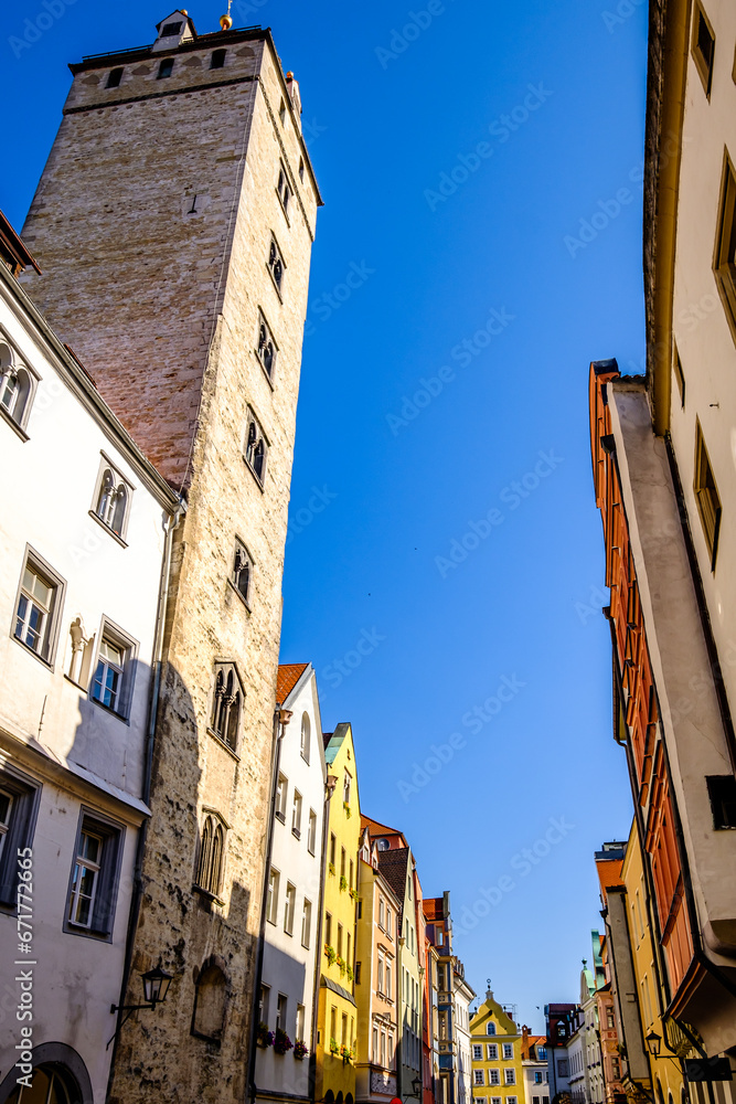 old town regensburg - bavaria
