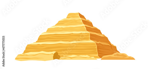 Egypt architecture element vector concept