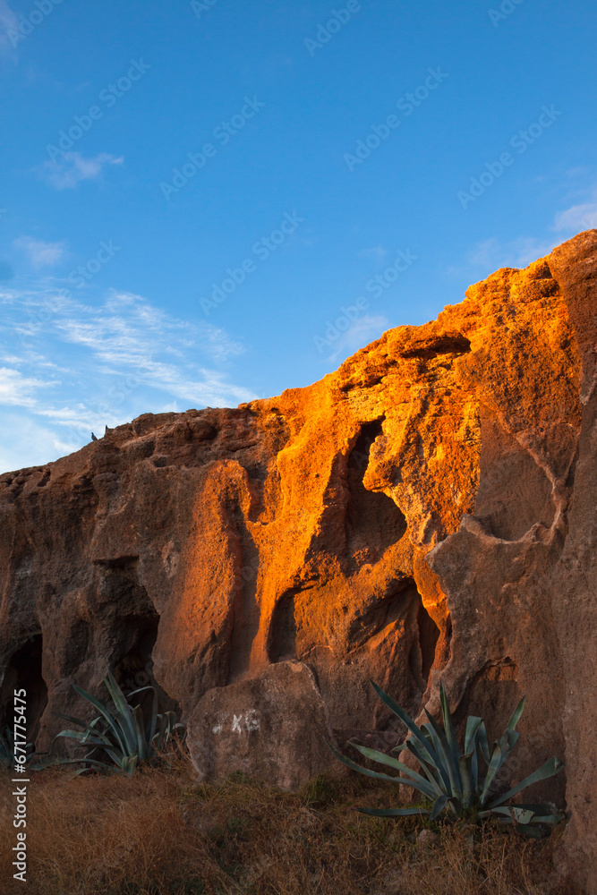 Paisaje Cuevas Las Tres Cruces, Gran Canaria