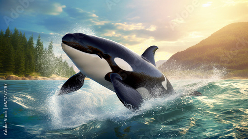 killer whale desktop wallpaper