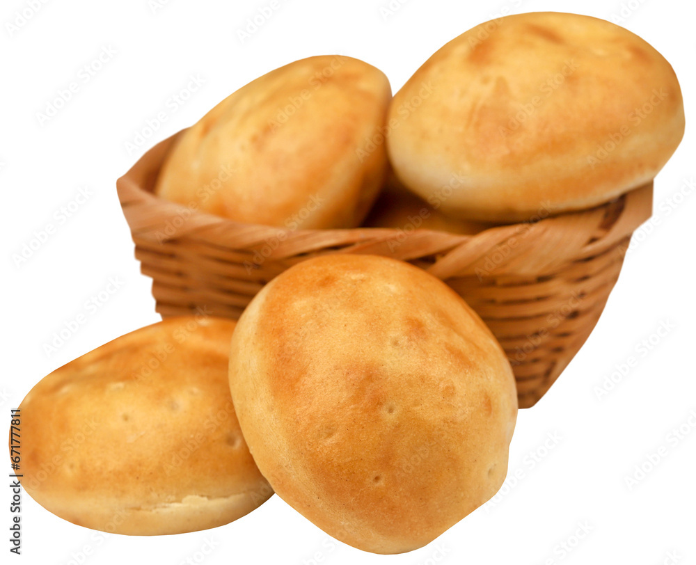 Small round vanilla bread Small round vanilla bread