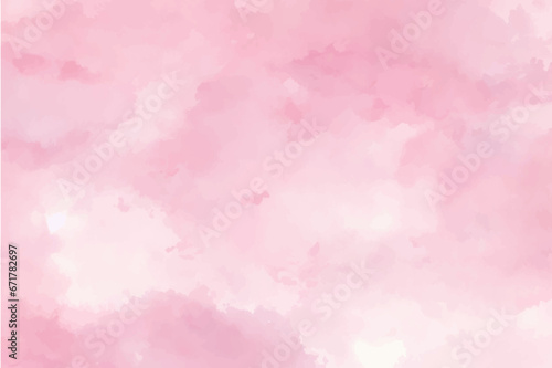 Pink watercolor background painting with abstract fringe and bleed paint drips and drops, painted paper texture design © Watercol