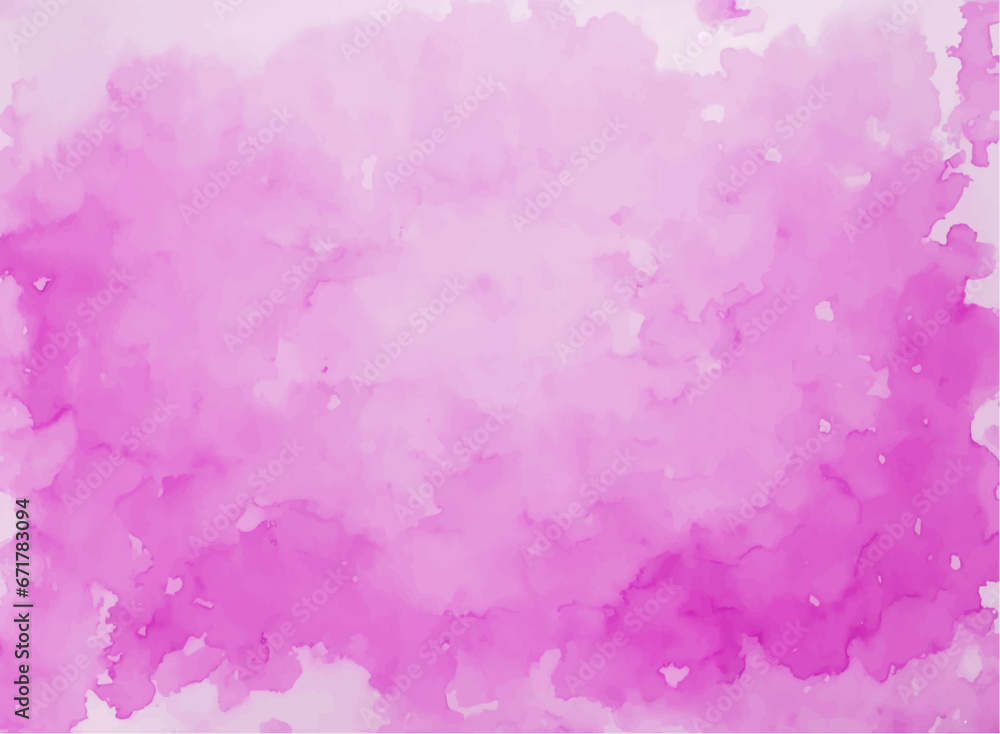Pink watercolor abstract background. Watercolor pink background. Abstract pink texture.
