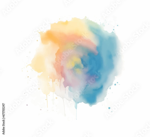 Colorful watercolor design background texture, Pink watercolor