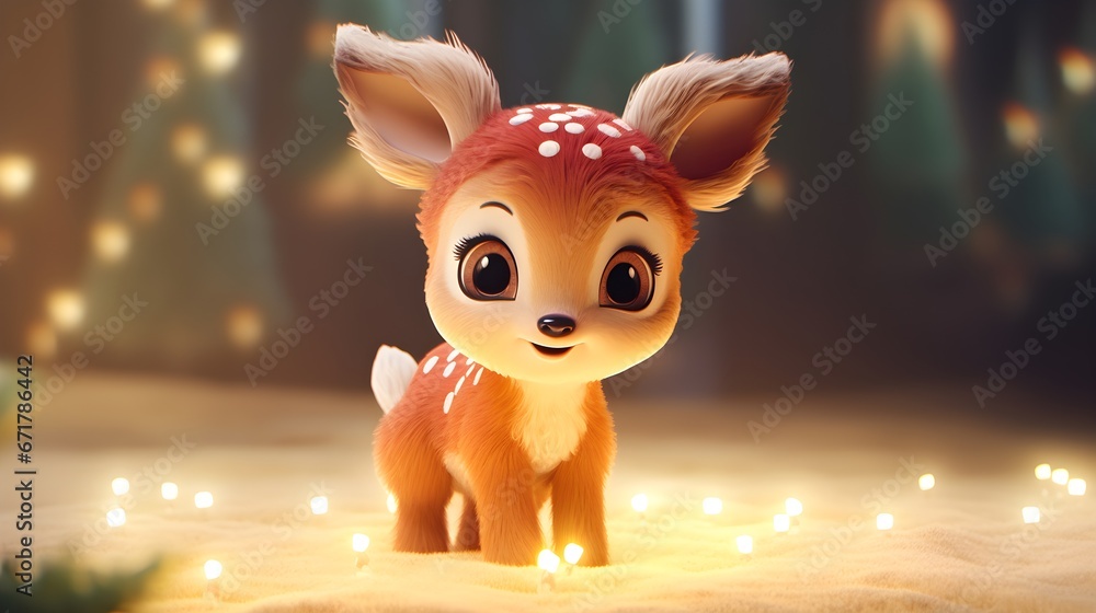 Starry Christmas: An Adorable Tiny Reindeer Starry Christmas: An Adorable Tiny Reindeer