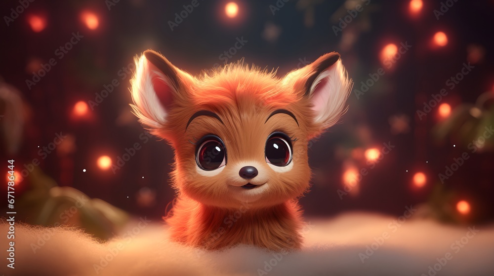 Starry Christmas: An Adorable Tiny Reindeer Starry Christmas: An Adorable Tiny Reindeer
