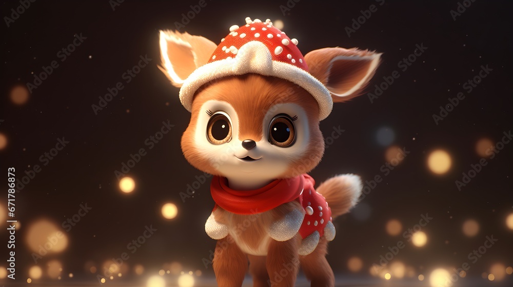 Starry Christmas: An Adorable Tiny Reindeer Starry Christmas: An Adorable Tiny Reindeer