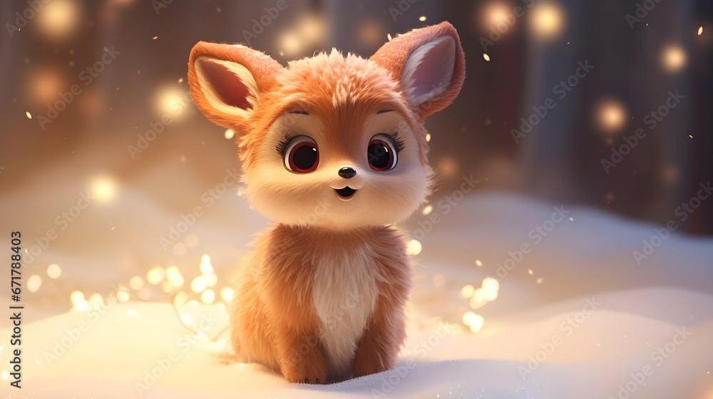 Starry Christmas: An Adorable Tiny Reindeer Starry Christmas: An Adorable Tiny Reindeer