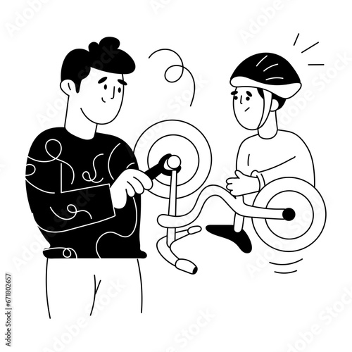 Father Fixing