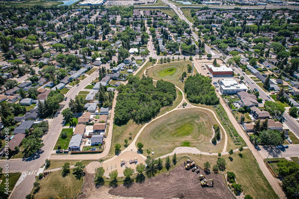 Adelaide / Churchill Aerial in Saskatoon