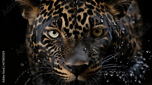 Close-up portrait of leopard © paul