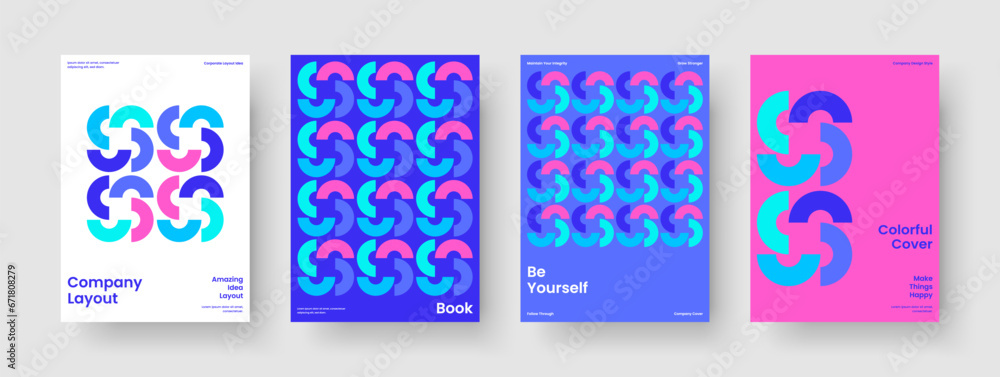 Geometric Report Design. Modern Book Cover Layout. Abstract Brochure Template. Banner. Background. Poster. Flyer. Business Presentation. Newsletter. Magazine. Advertising. Catalog. Leaflet