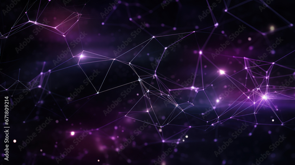 Dark Background with Amethyst Patterns Dark Background with Amethyst Patterns