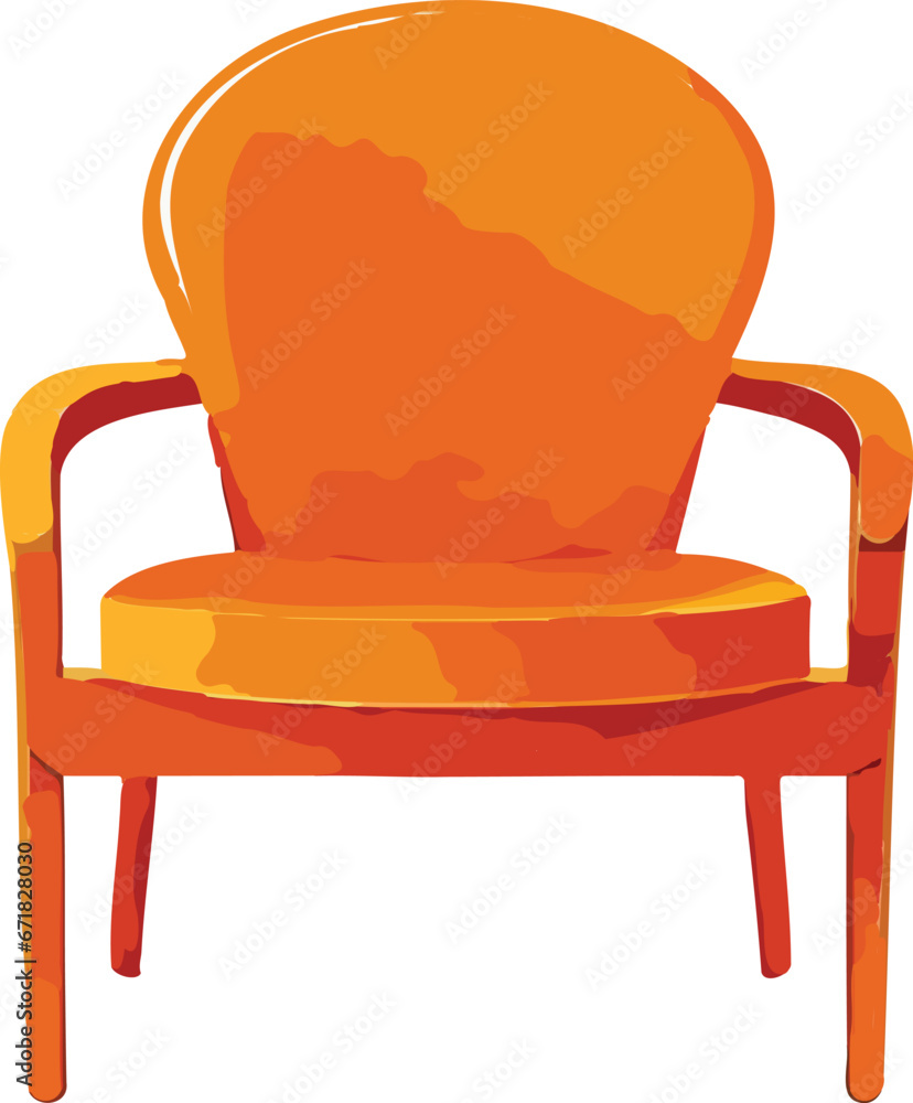 Simple Chair Illustration Vector Format Simple Chair Illustration Vector Format