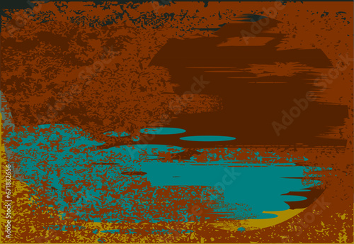 Retro Vintage Hintergrund mit Grunge Texturen und Kratzern