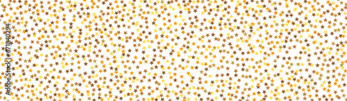 FOND D'ÉTOILES DORÉES NON LIÉES MODIFIABLES