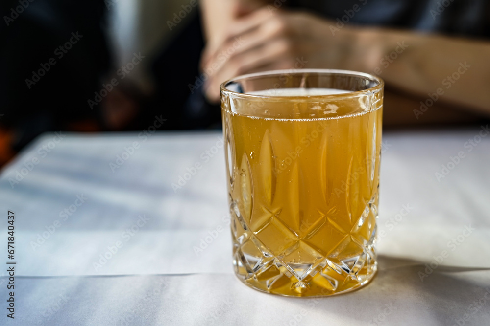Kombucha with ginger and acerola Kombucha with ginger and acerola