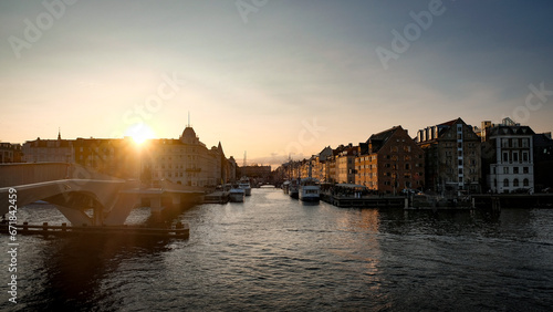 atardecer en Nyhavn