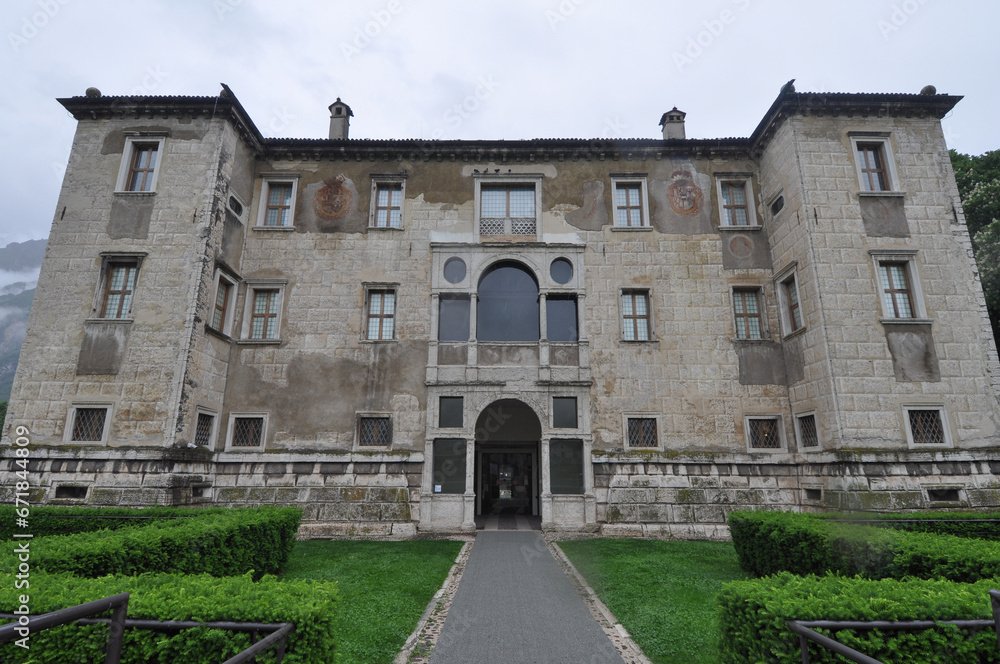 Palazzo delle Albere palace in Trento Palazzo delle Albere palace in Trento