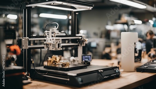 Innovative Makerspace: Collaborative Design and 3D Printing in Action