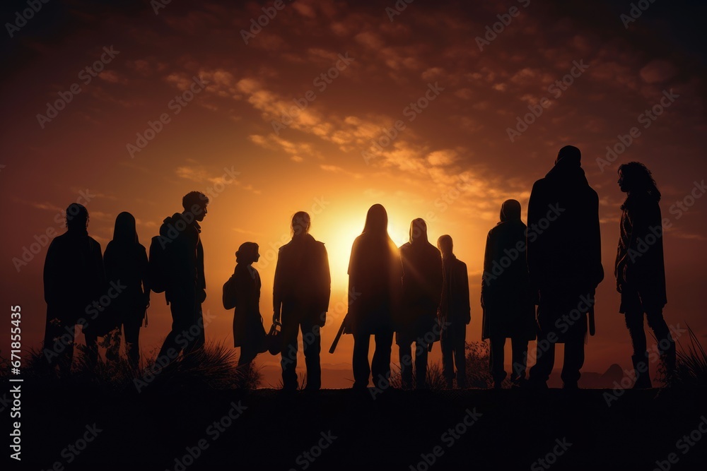 Emigrants refugees, people fleeing desperation, leaving their homes in search of a better life, border crossings, victims of war dictatorships, climate change. Emigrants refugees, people fleeing desperation, leaving their homes in search of a better life, border crossings, victims of war dictatorships, climate change.