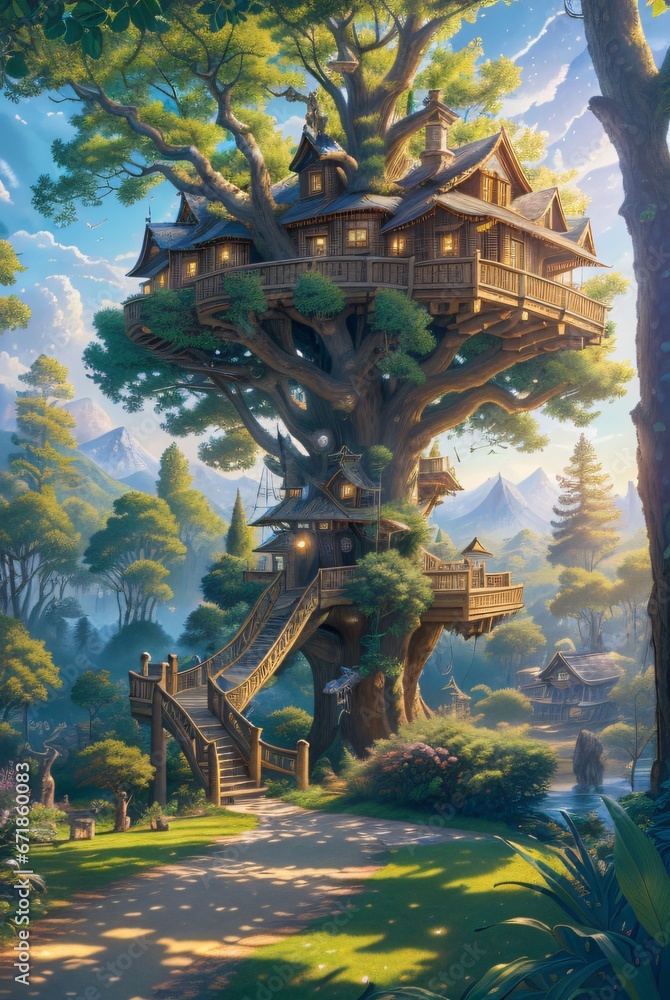 Obraz premium Treehouse