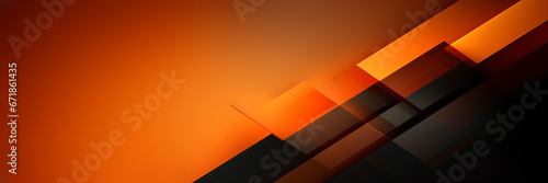 abstract orange diagonal design, minimal background with copy space photo