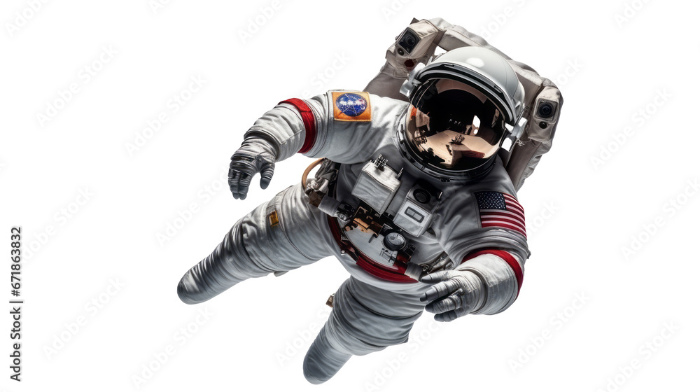 astronaut isolated on background astronaut isolated on background