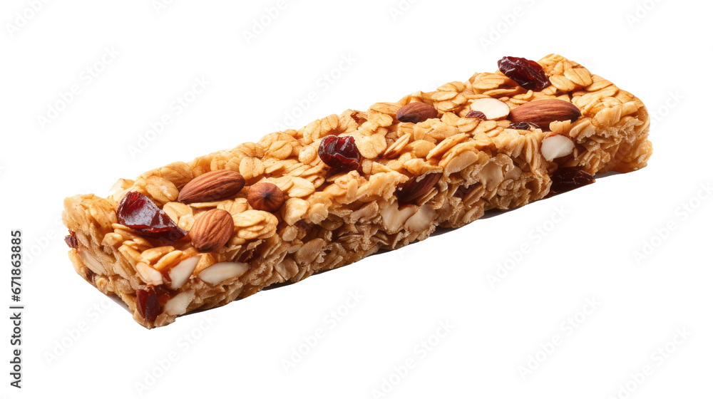 energy cereal bar isolated on background energy cereal bar isolated on background