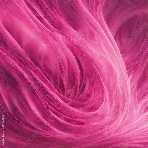 abstract digital art that depicts the feeling of a symphony in motion with various shades of pink, concept graphic resources, generative ai