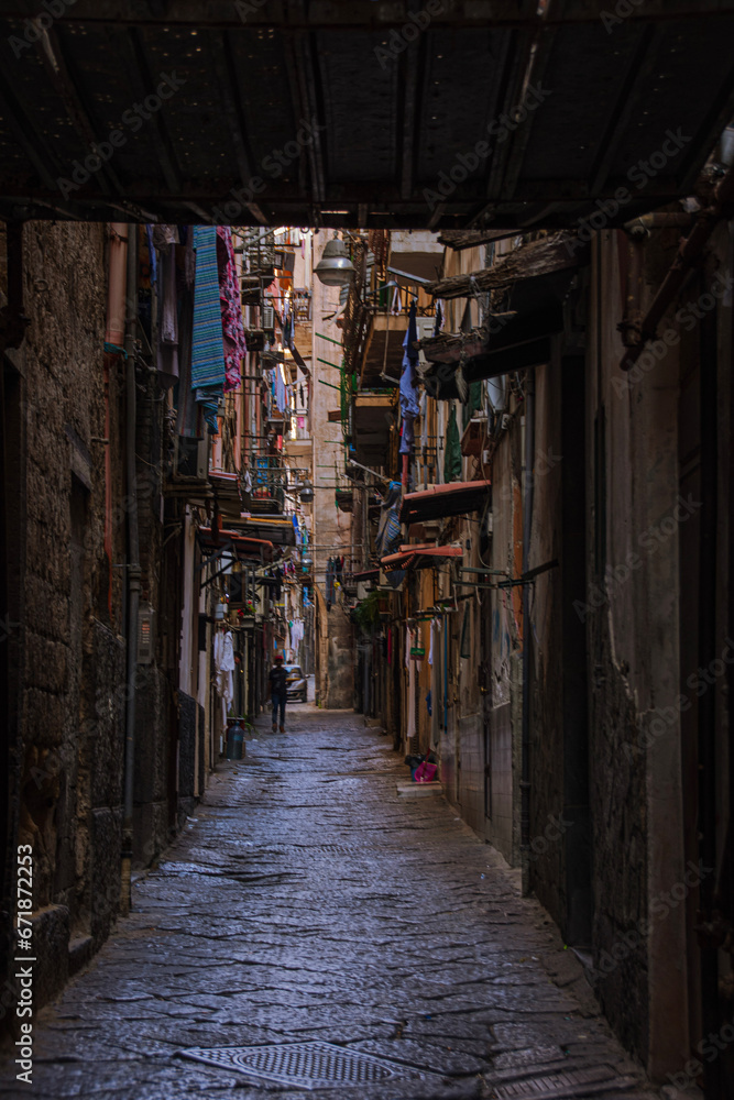 Fototapeta premium narrow street
