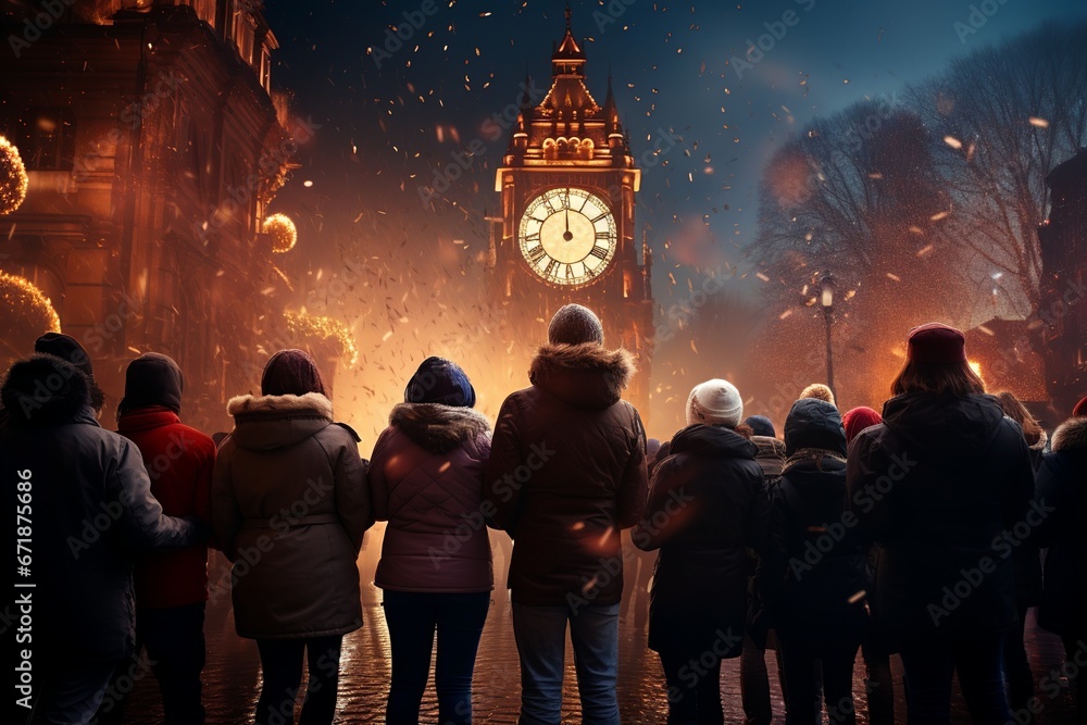 Countdown to the New Year 2024, A Magical and Colorful Year-End Extravaganza with Fireworks, Music, and Dancing under the Stars Countdown to the New Year 2024, A Magical and Colorful Year-End Extravaganza with Fireworks, Music, and Dancing under the Stars