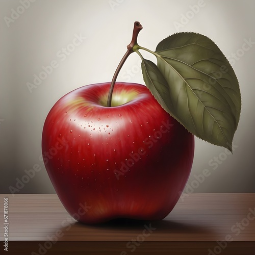 Red Apple Serenity (Generative AI)




