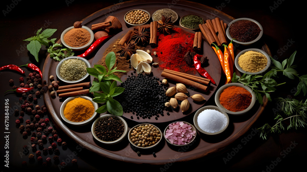 spices from different regions