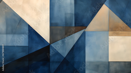 blends geometric abstract elements art photo
