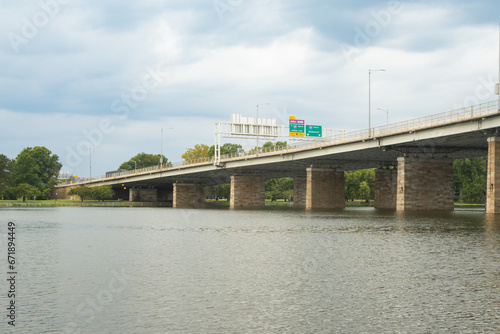 The Francis Case Memorial Bridge in Washington, DC