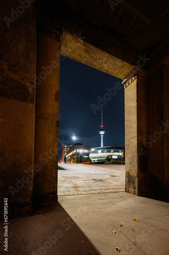 view of the town of the city